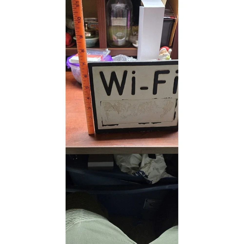 WiFi Password Sign Heavy Duty